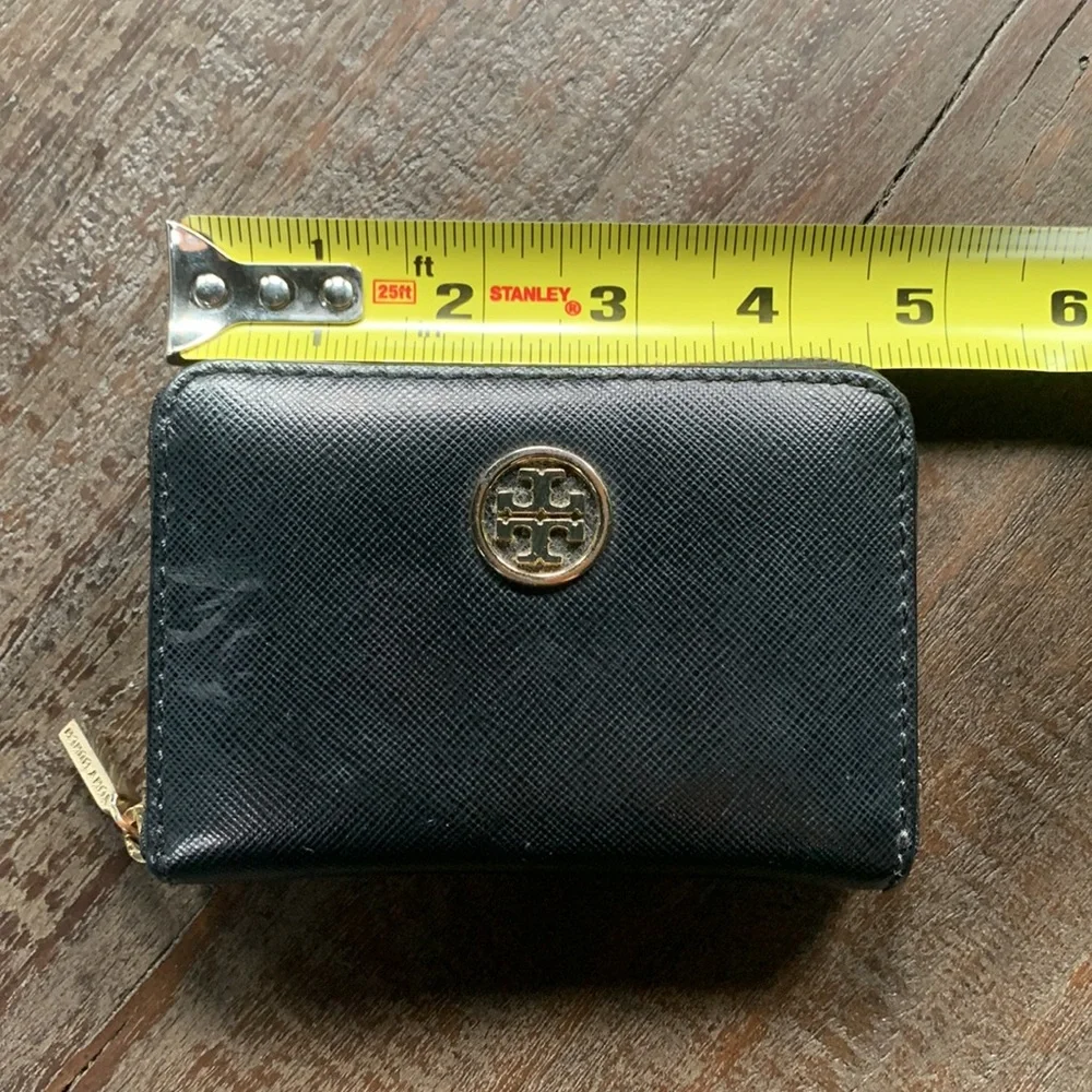 Tory Burch wallet, black, good condition!